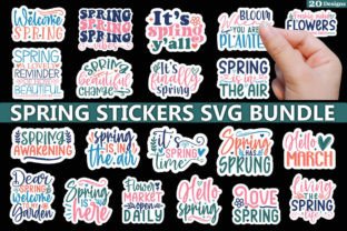Spring Comp Decal Spring Sticker SVG Bundle Graphic by akazaddesign Β· Creative Fabrica