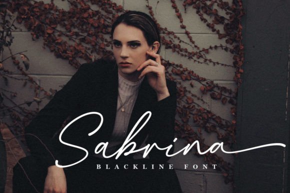Blackline Font - Preview 3
