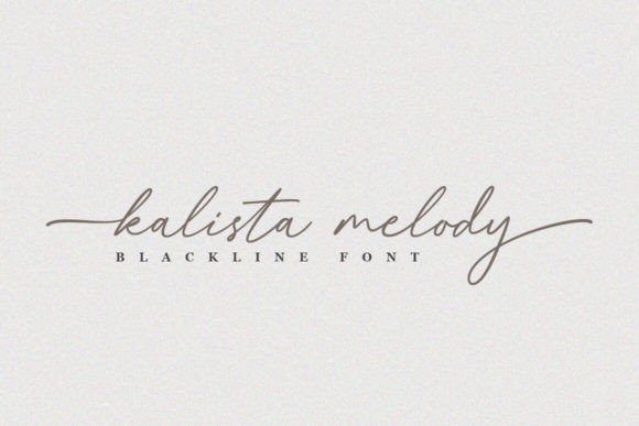 Blackline Font - Preview 5