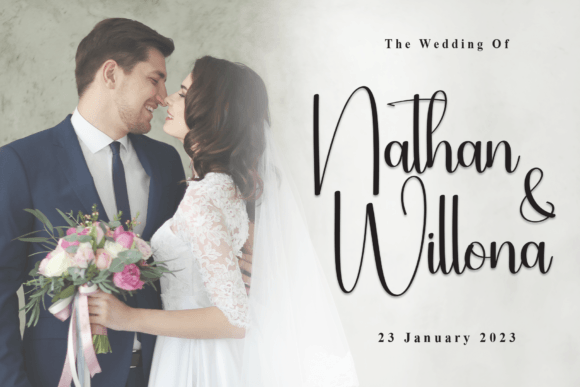 Calligraphy Font - Preview 1
