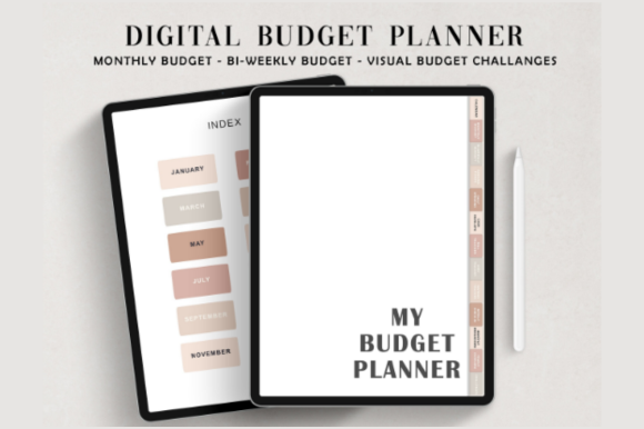 Budget File Image Digital Budget Planner, Financial Plan Graphic by ThePlannersDelight ...