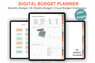 Digital Budget Planner,Financial Planner Graphic by ThePlannersDelight ...