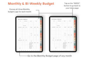 Digital Budget Planner,Financial Planner Graphic by ThePlannersDelight ...