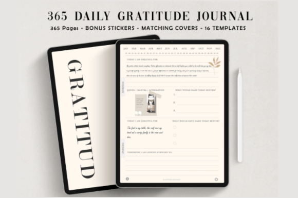 Digital Gratitude Journal,Ritual Journal