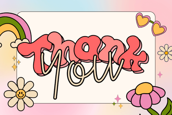 Funky Star Duo Font - Preview 5
