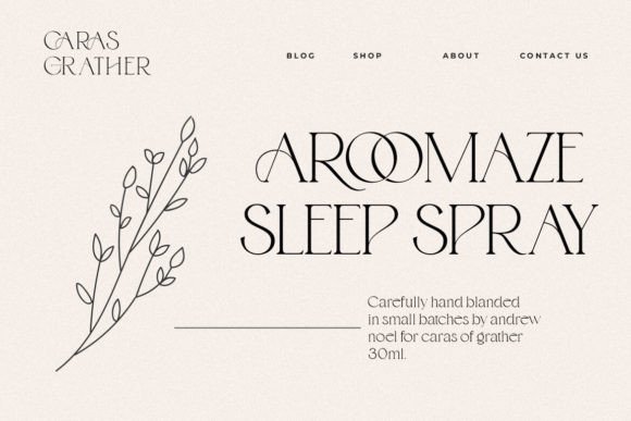Gemola Font - Preview 2