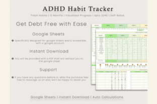 Google Sheets Habit Tracker Graphic by ThePlannersDelight · Creative ...