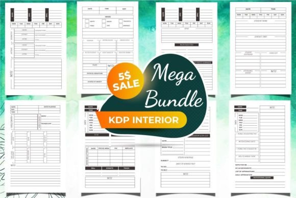 Kdp Interior Template Mega Bundle Vol3 Bundles