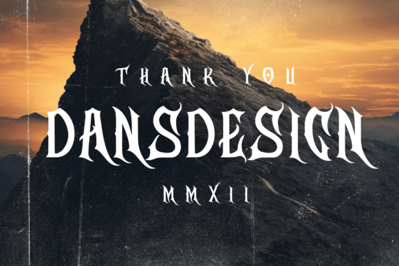 Lord Wizard Font PNG with transparent background - Preview 4