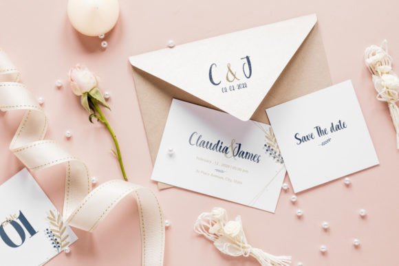 Marriage Color Font PNG with transparent background - Preview 1