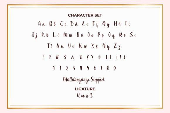 Marriage Color Font PNG with transparent background - Preview 4