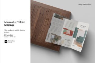 Minimalist Trifold Mockup Graphic by Ian Mikraz · Creative Fabrica