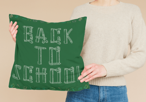 My School Font PNG with transparent background - Preview 3