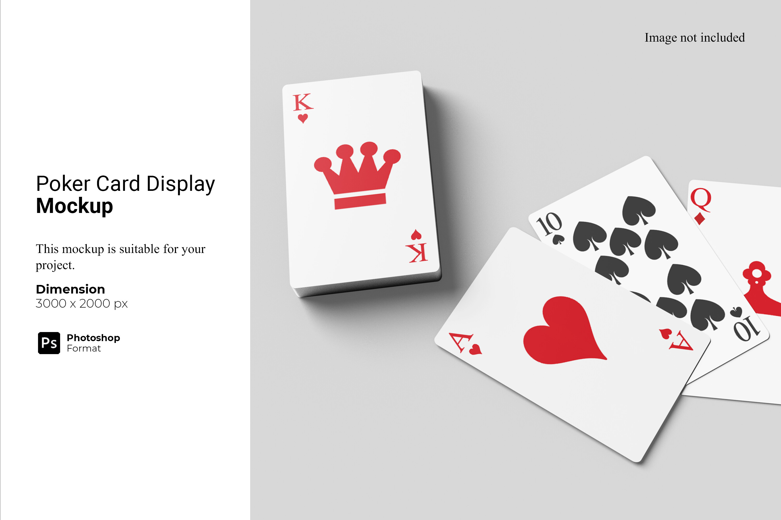 Poker Card Display Mockup Graphic by Ian Mikraz · Creative Fabrica