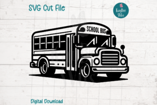 School Bus SVG Cut File
