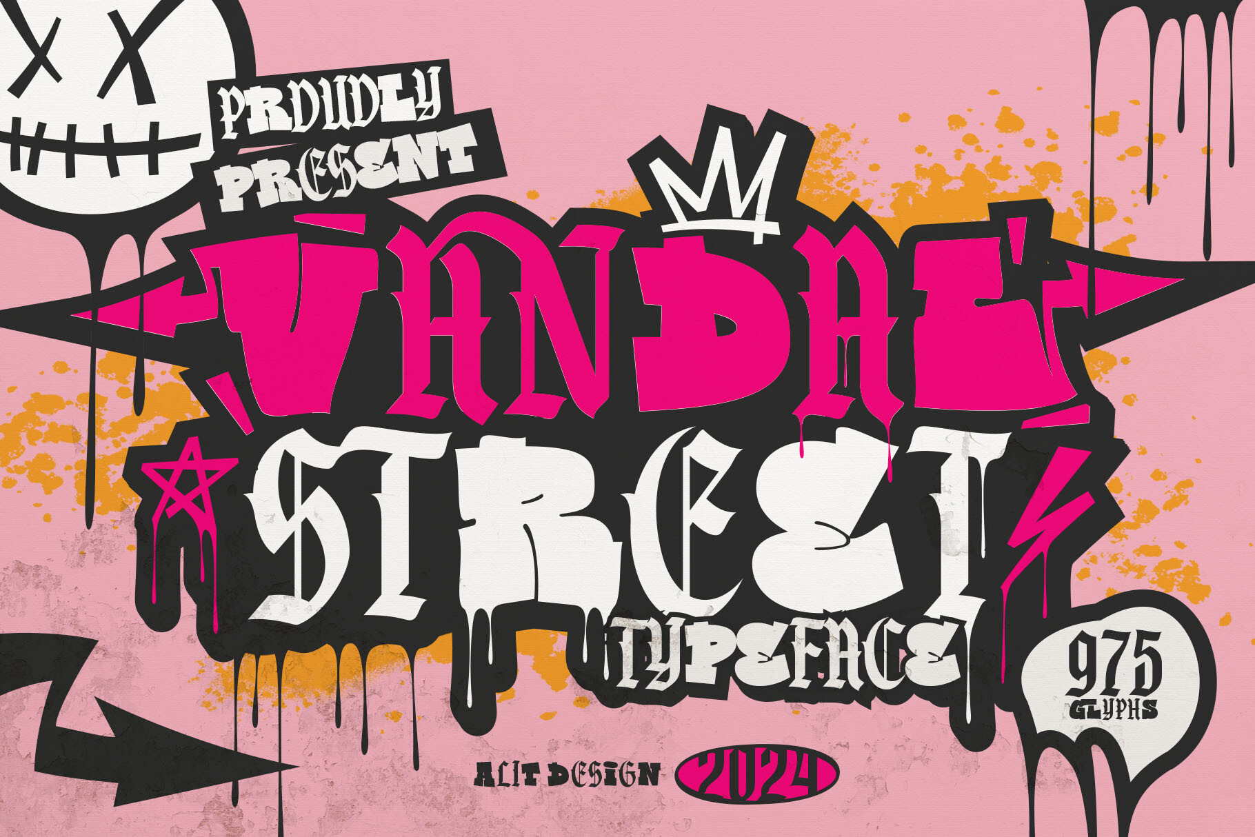 Vandal Street Graffiti Font by Alit Design · Creative Fabrica