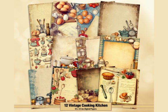 Vintage Cooking Kitchen