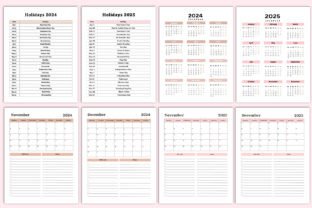2024-25 Vision Board Planner for Canva Graphic by Shumaya · Creative ...