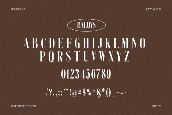 Balqys Font - Preview 5