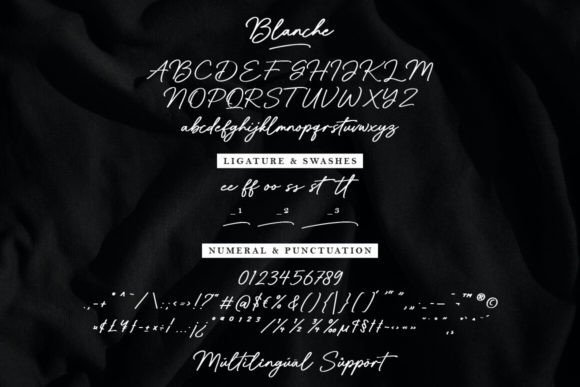 Blanche Font - Preview 6