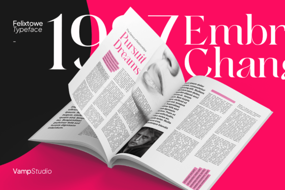 Felixtowe Font PNG with transparent background - Preview 1