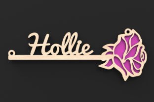 Laser Cut Personalised Rose Svg Files · Creative Fabrica