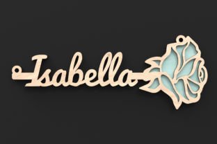 Laser Cut Personalised Rose Svg Files · Creative Fabrica