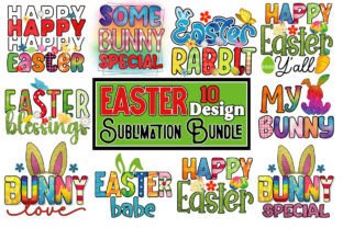 Easter Sublimation PNG Bundle Graphic by Lima Creative · Creative Fabrica