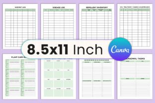 Editable Garden Planner Canva Template Graphic by KDPMart · Creative ...
