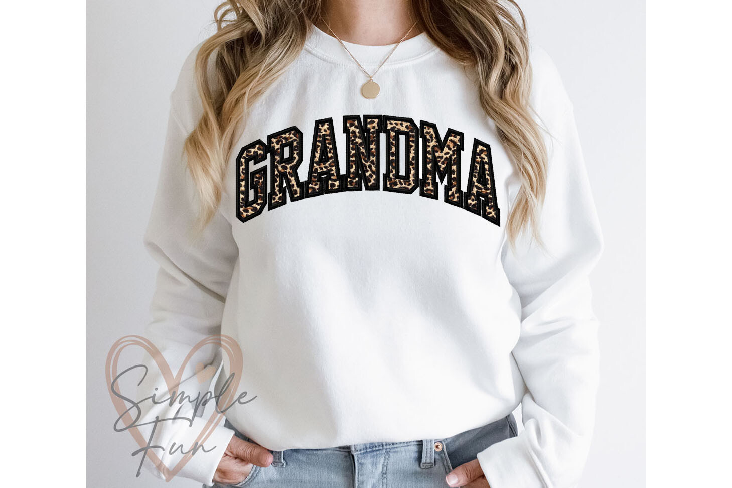 Grandma Applique Embroidery