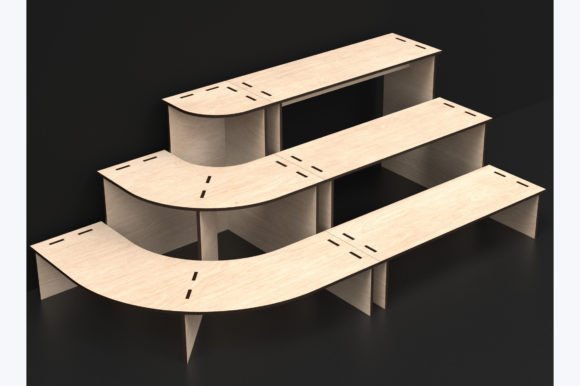 3 Tier Display Stand