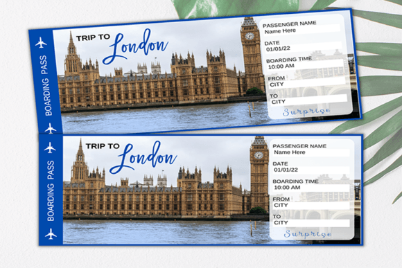 Concert Ticket Canva Template