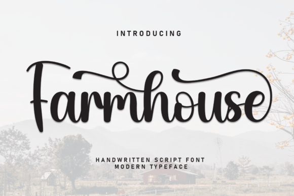 Farmhouse Fonts 1