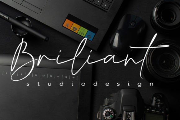 Grielish Font PNG with transparent background - Preview 4