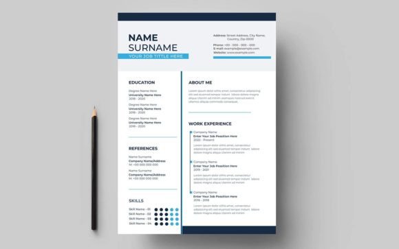 Professional Business Resume Template