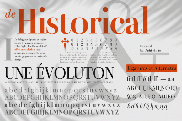 Chic Style (serif Family) Font - Preview 6