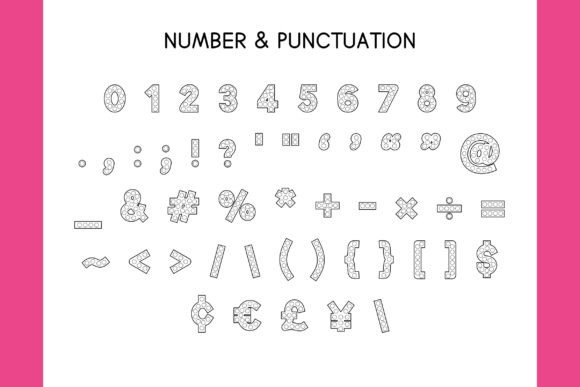 Do-a-dot Alphabet Font - Preview 3