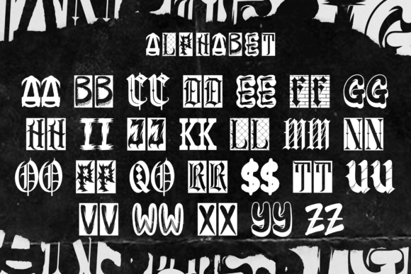Rebel Frisco Graffiti Urban Y2k Font PNG with transparent background - Preview 1