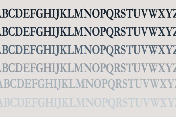 Rose Monogram Banner Font PNG with transparent background - Preview 3
