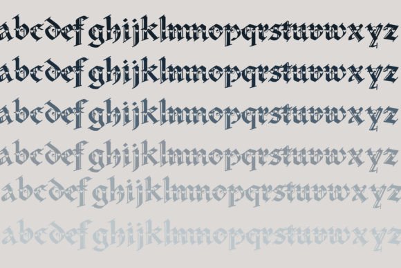 Santa Amore Font PNG with transparent background - Preview 4
