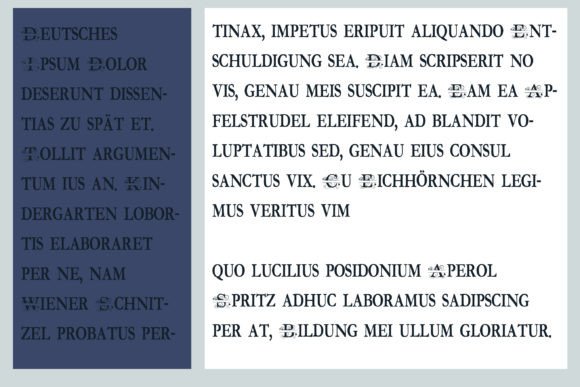 Everlove Split Monogram Font - Preview 1