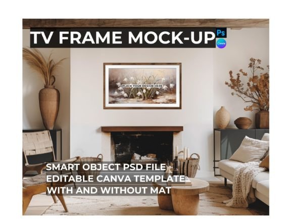 Samsung Frame TV Art Mock Up