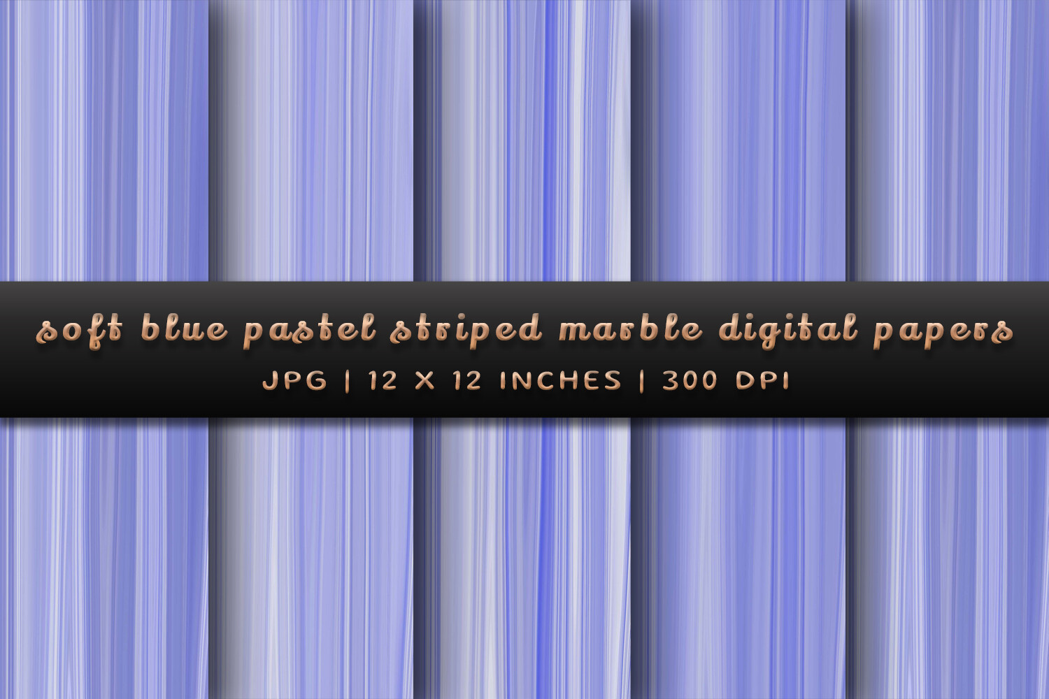 Soft Blue Pastel Striped Marble Graphic by Pugazh Logan · Creative Fabrica