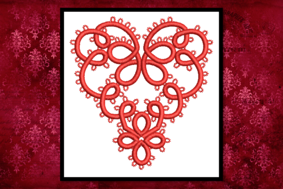 Tatted Pretty Heart