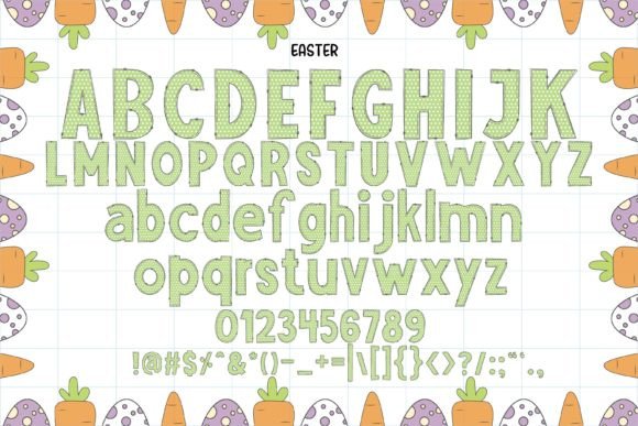 Easter Font - Preview 4