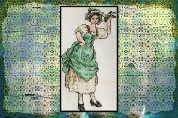 Irish Girl Cross Stitch