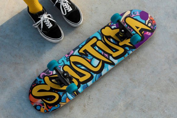 Shock Blow Font PNG with transparent background - Preview 4