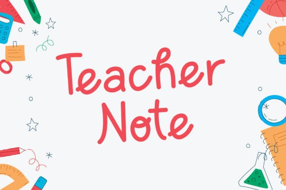 Back to School Font - Preview 1