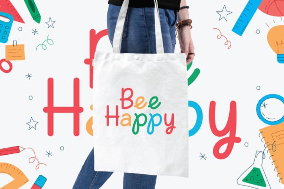Back to School Font - Preview 5