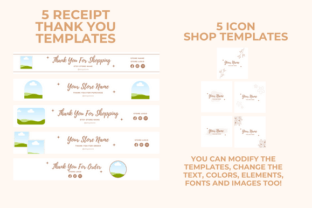 Etsy Branding Kit Canva Templates Graphic by FolieDesign · Creative Fabrica